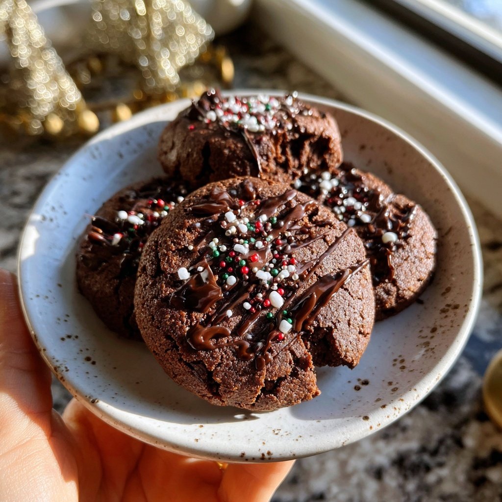 Schoko Plätzchen | Einfaches Weihnachtsplätzchen Rezept 2024