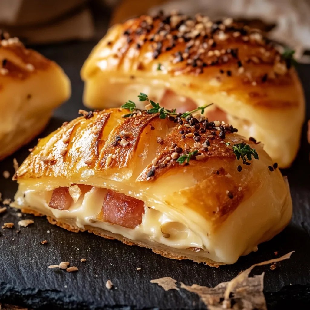 Schinken Käse Hörnchen