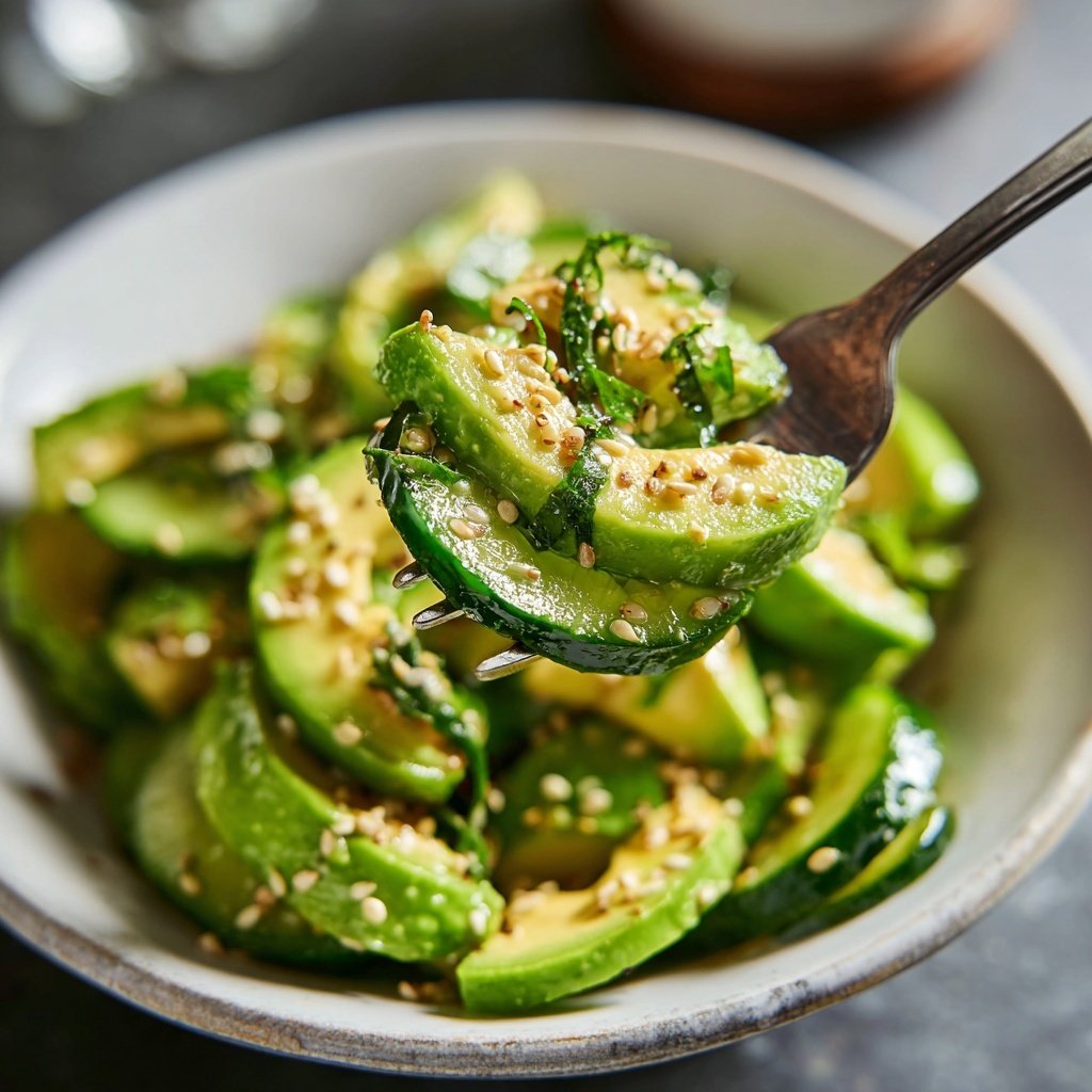 Avocado-Gurken-Salat – Schnell und gesund