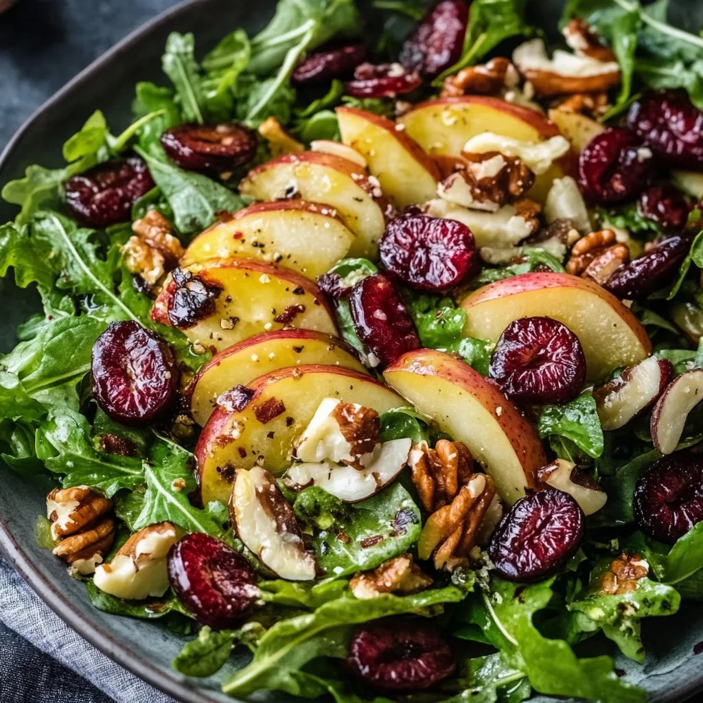 Einfacher Apfel-Cranberry-Salat
