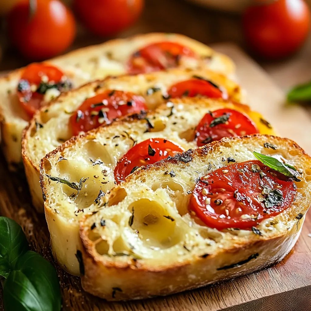 Caprese-Schnellbrot