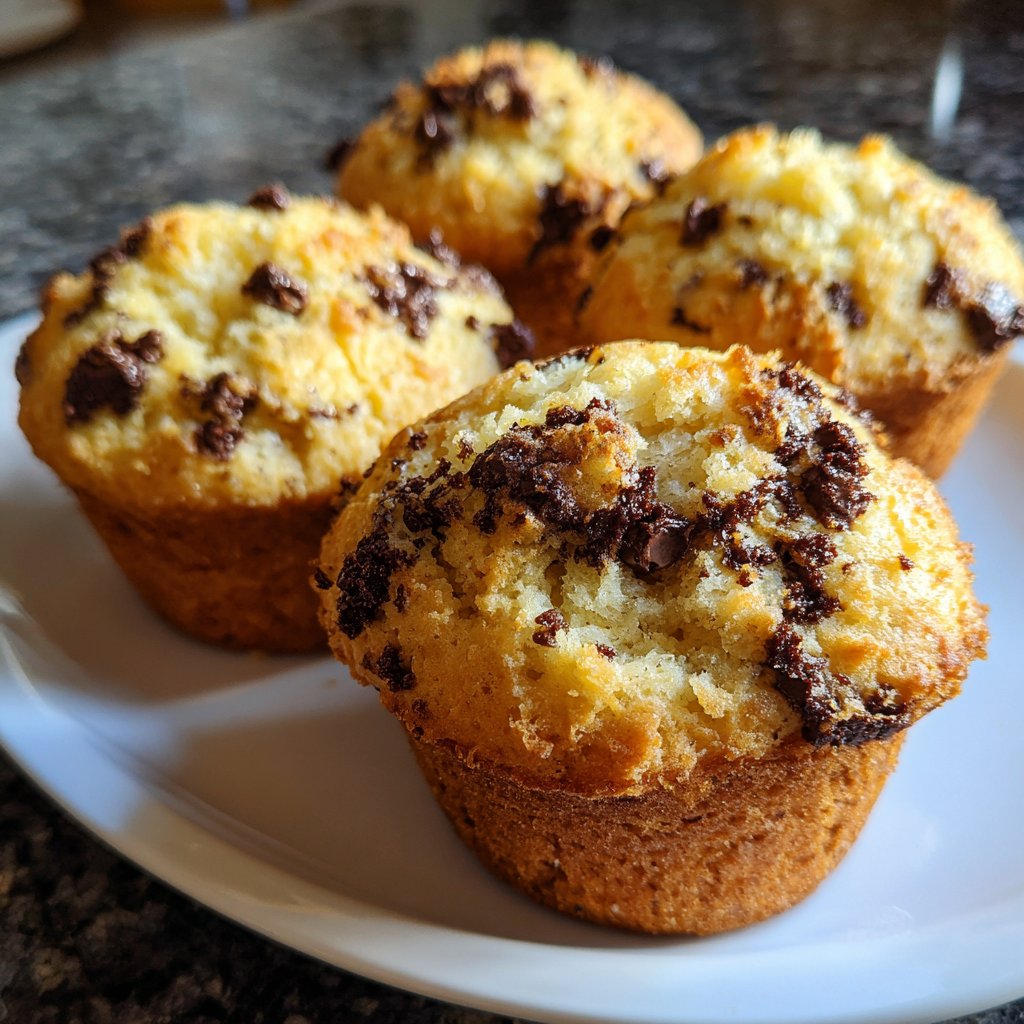 Muffins mit Schokostückchen
