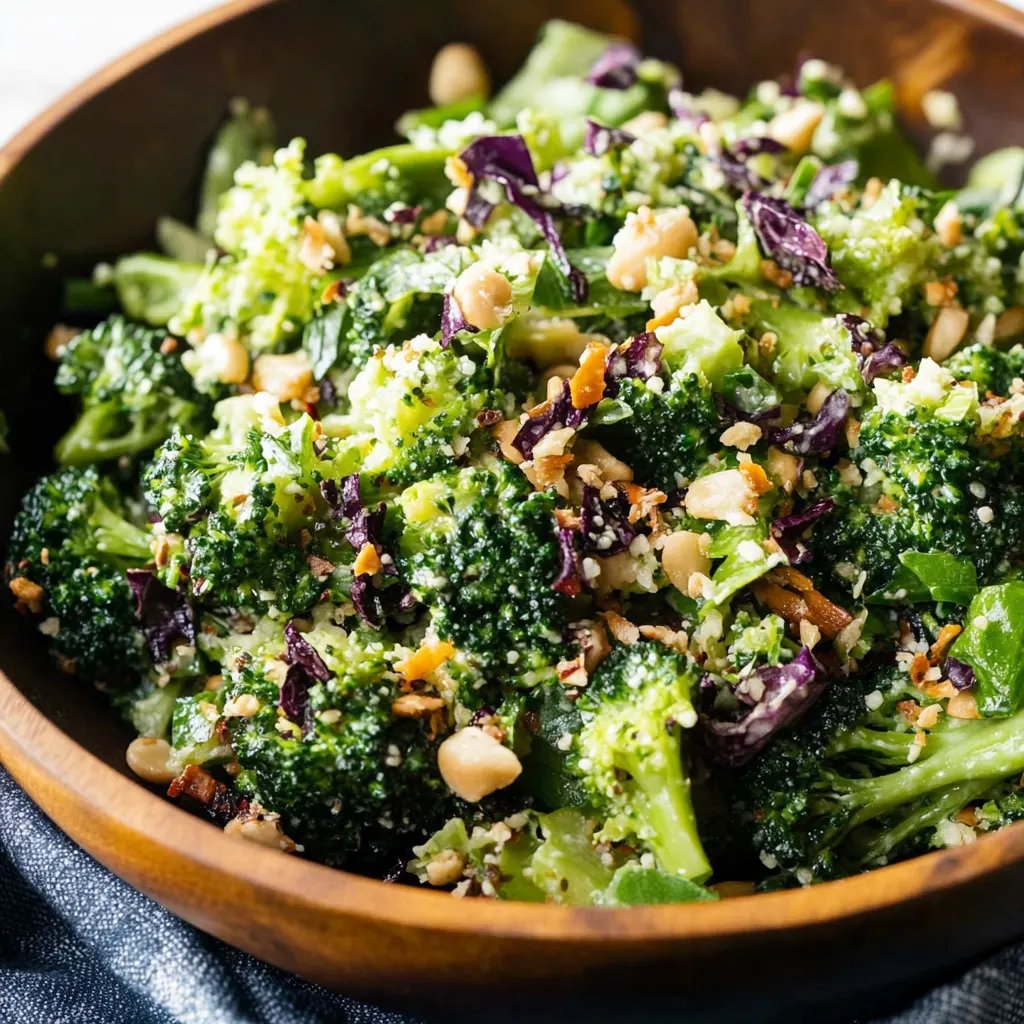 Brokkoli-Grünkohl-Salat