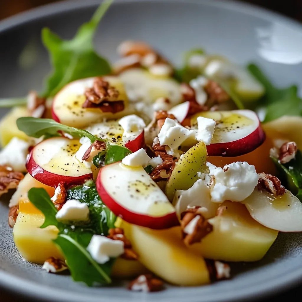 Apfel-Walnuss-Feta-Salat