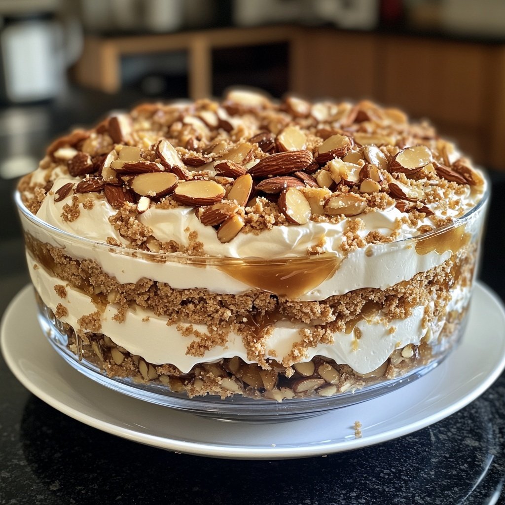 Bienenstich-Dessert im Glas