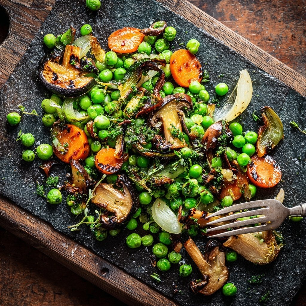 Grill Beilagen Mit Erbsen