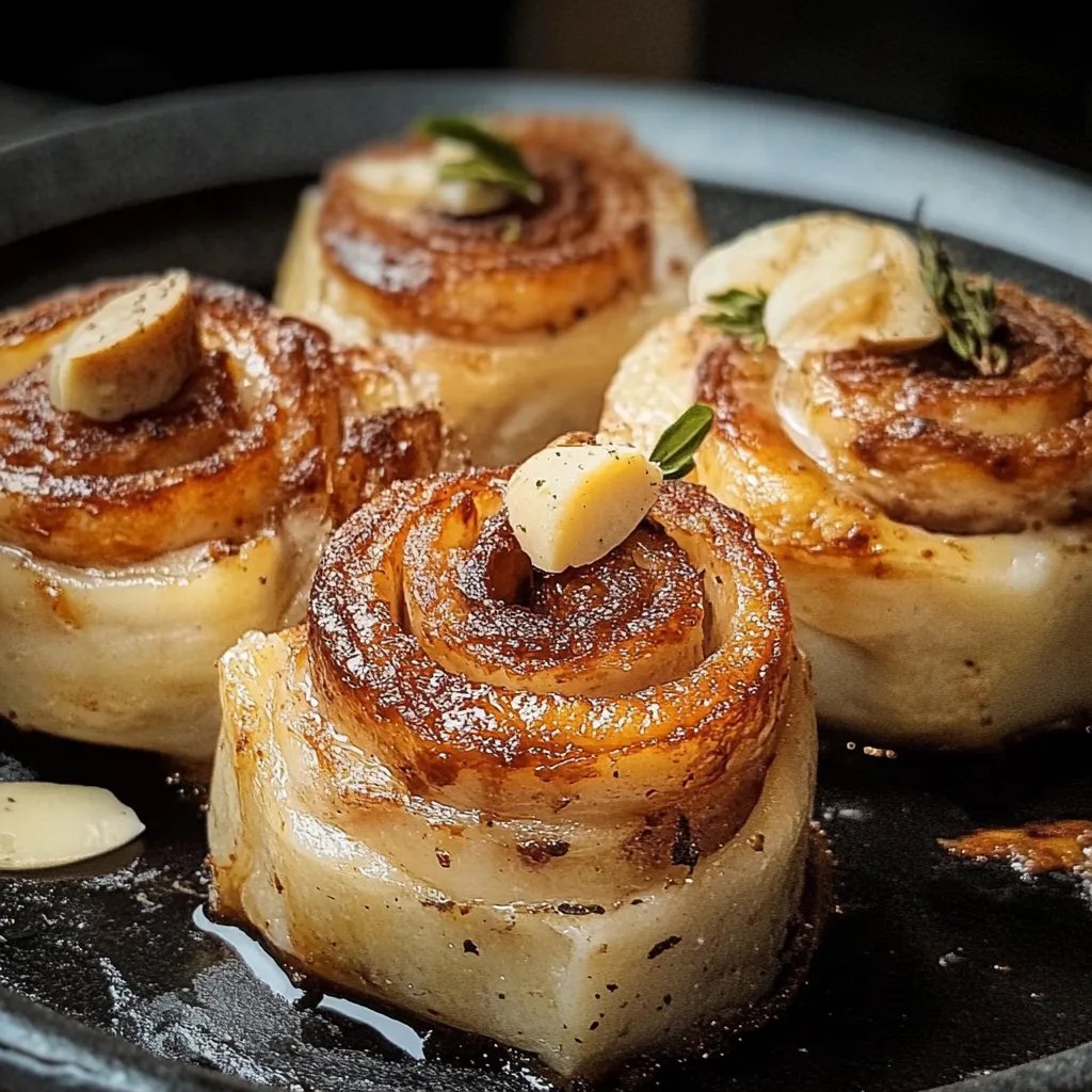 Blätterteig Zimtschnecken