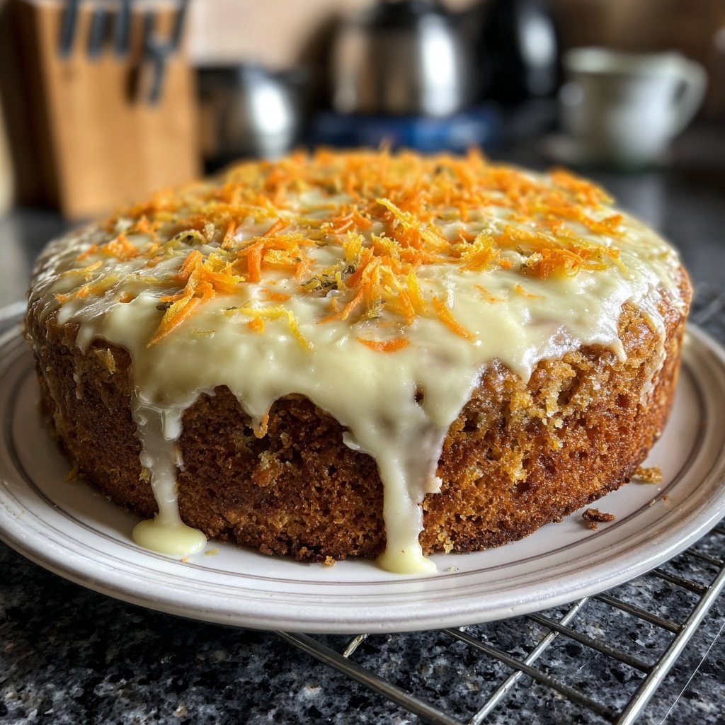 Karottenkuchen Mit Frischkäse Frosting