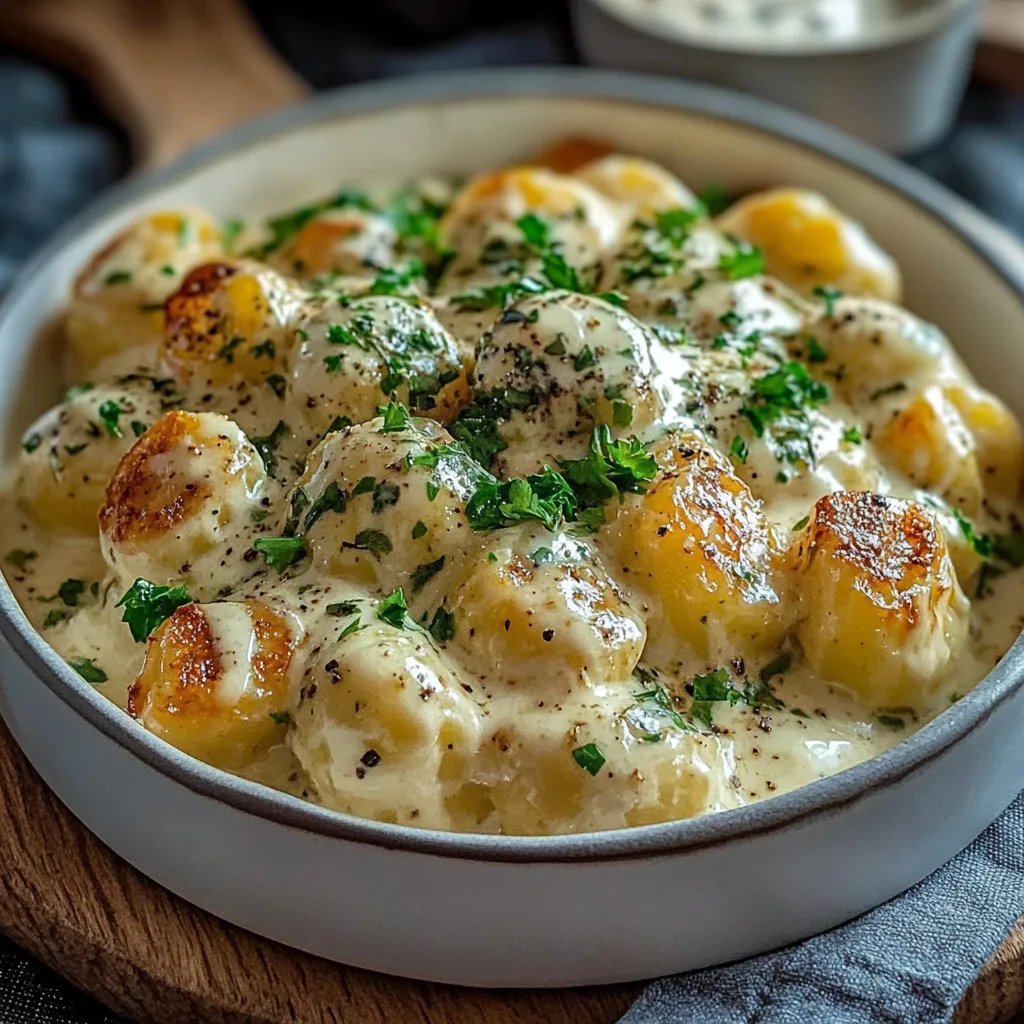 Rosenkohl in Frischkäse-Senfsauce