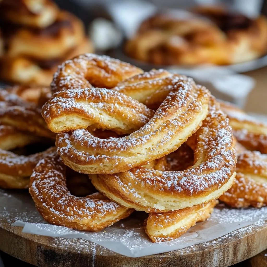 Knusprige Zimt-Zucker-Twists aus Blätterteig