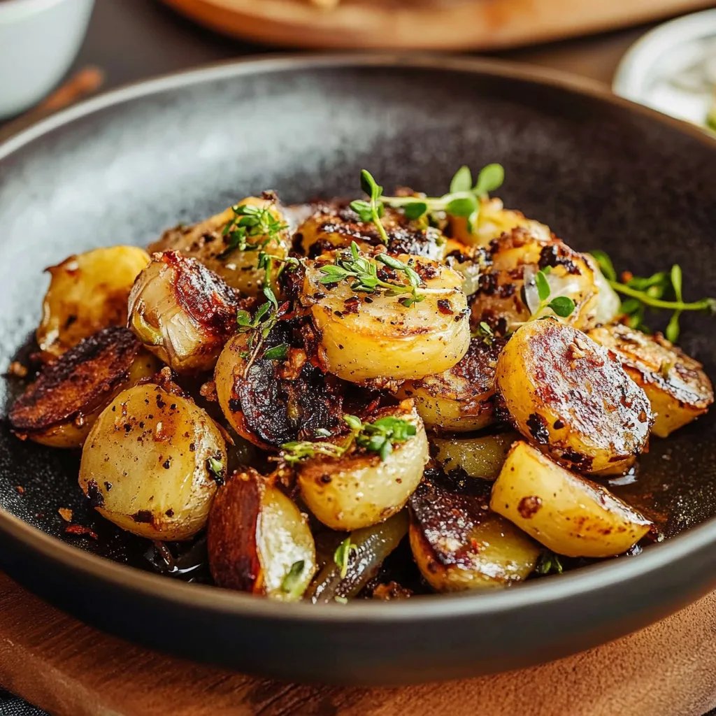 Rosenkohl-Kartoffel-Pfanne