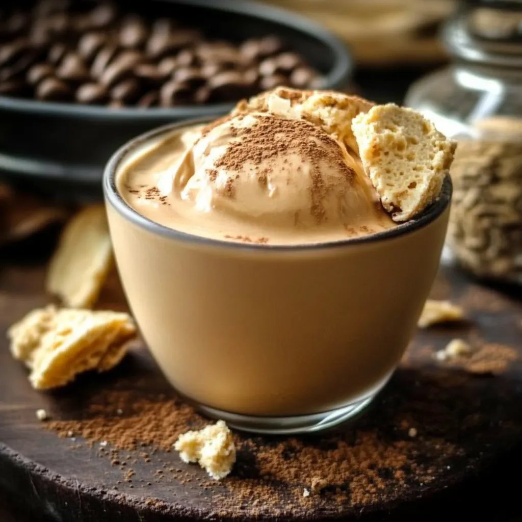 Selbstgemachtes Kaffeeeis