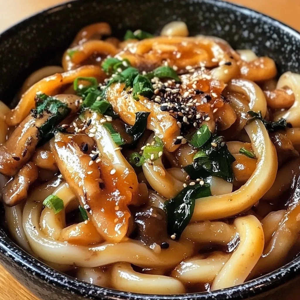 Yaki-Udon-Nudeln