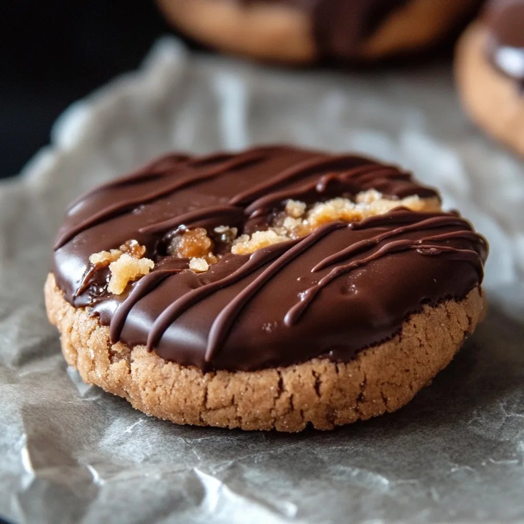 Nutella Kekse mit nur 4 Zutaten