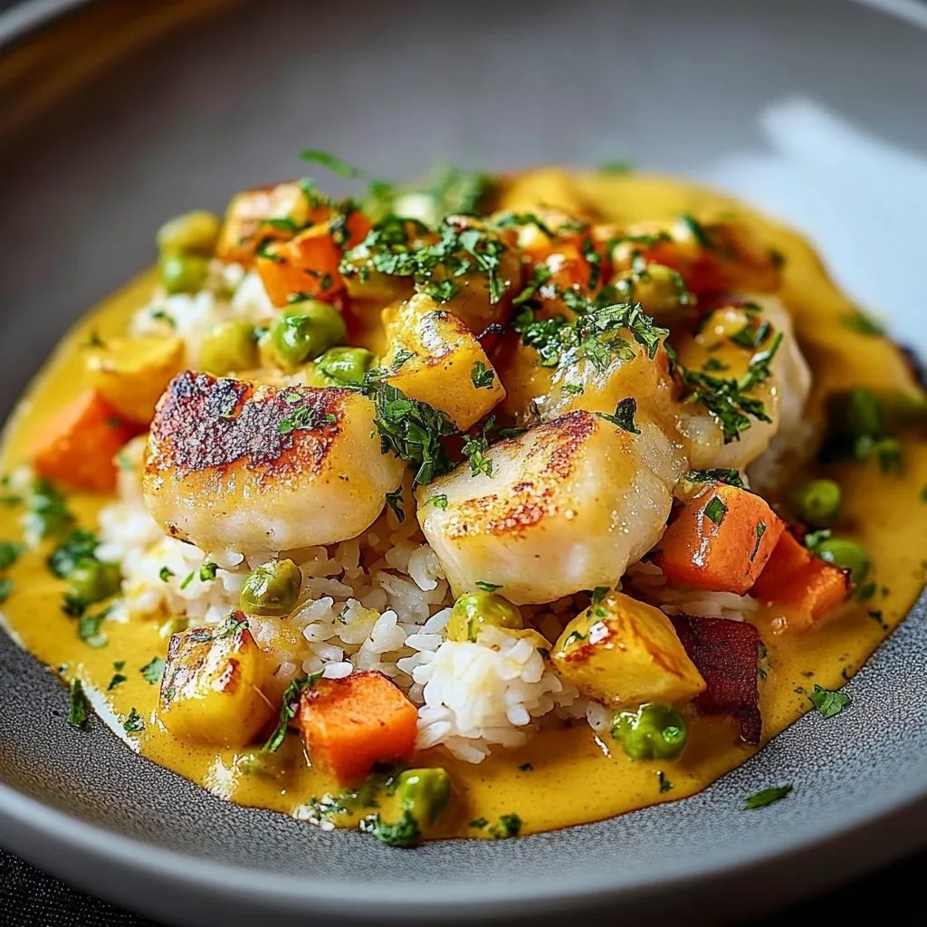 Reis mit Gemüse-Frischkäse-Sauce