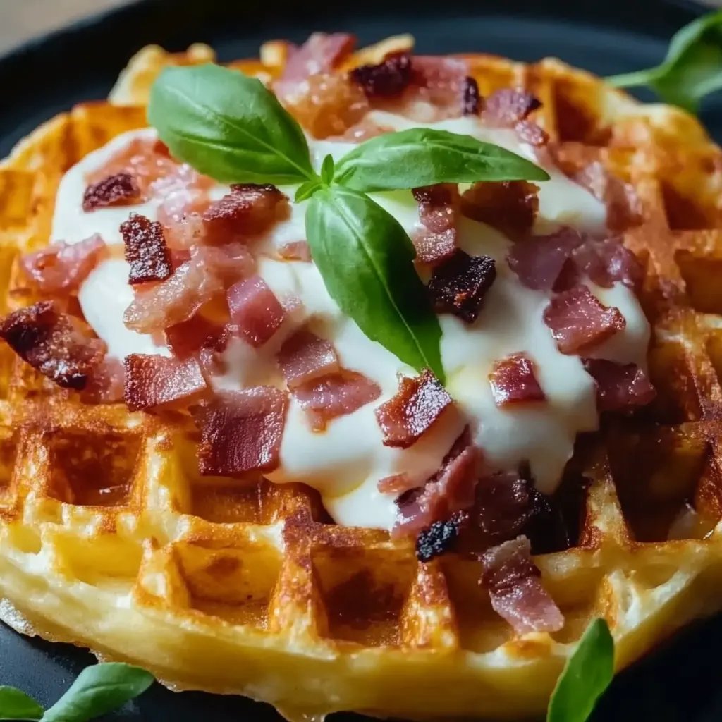 Knusprige Waffeln aus Kartoffeln