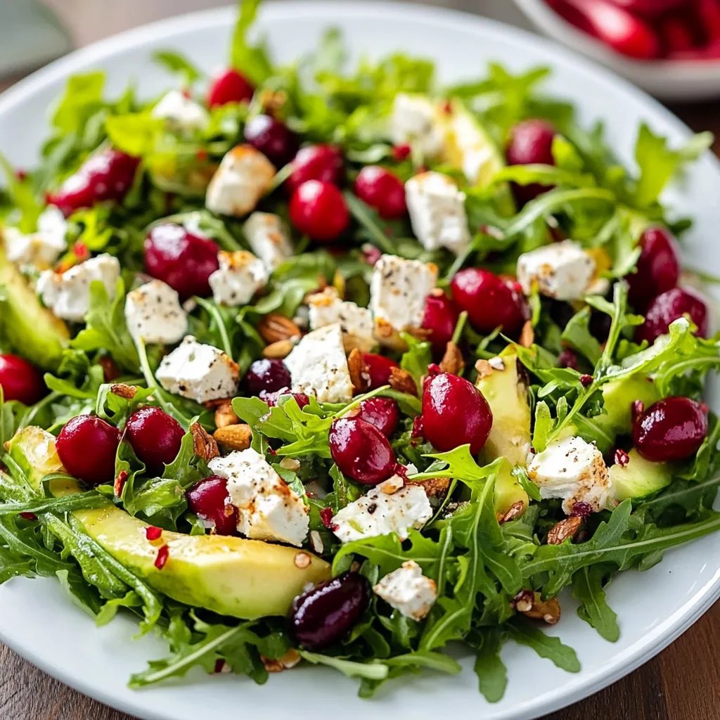 Einfacher Weihnachtskranz-Salat