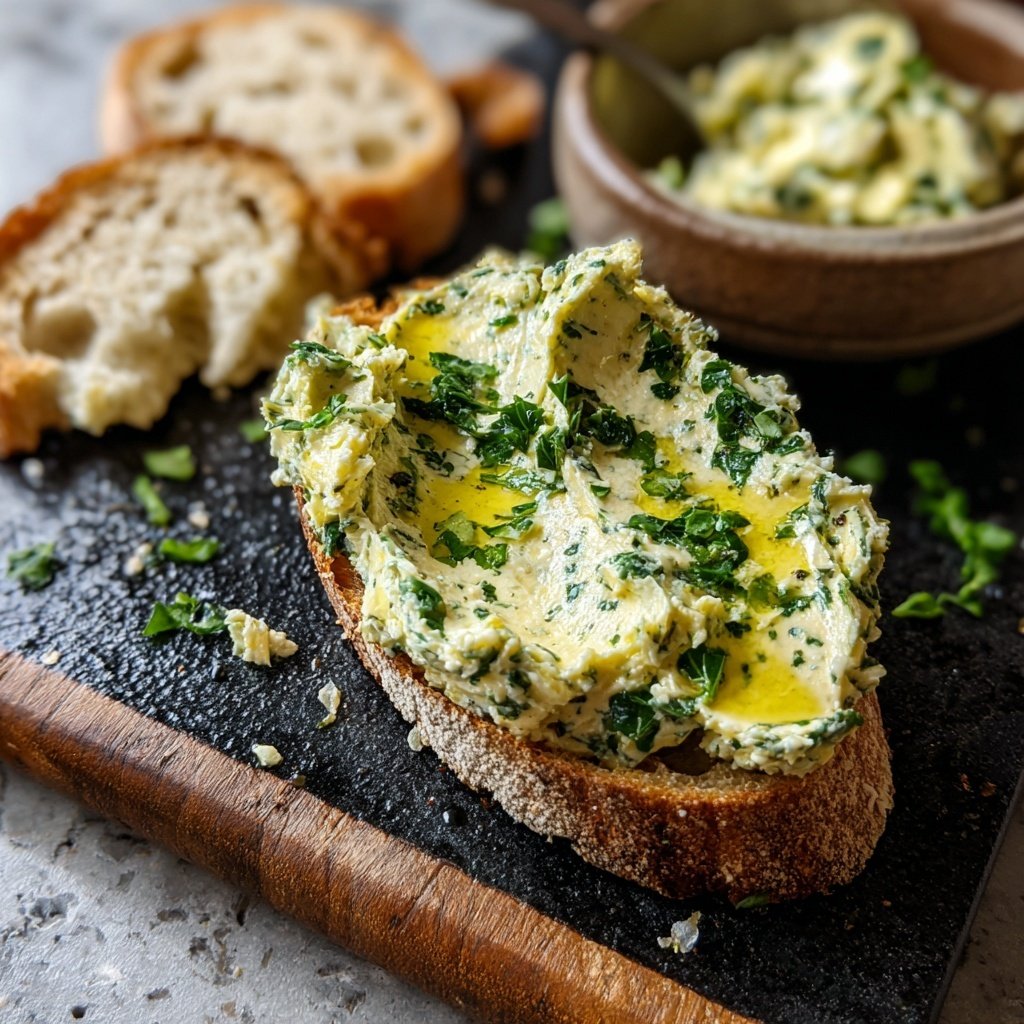 Kräuterbutter Mit Knoblauchöl