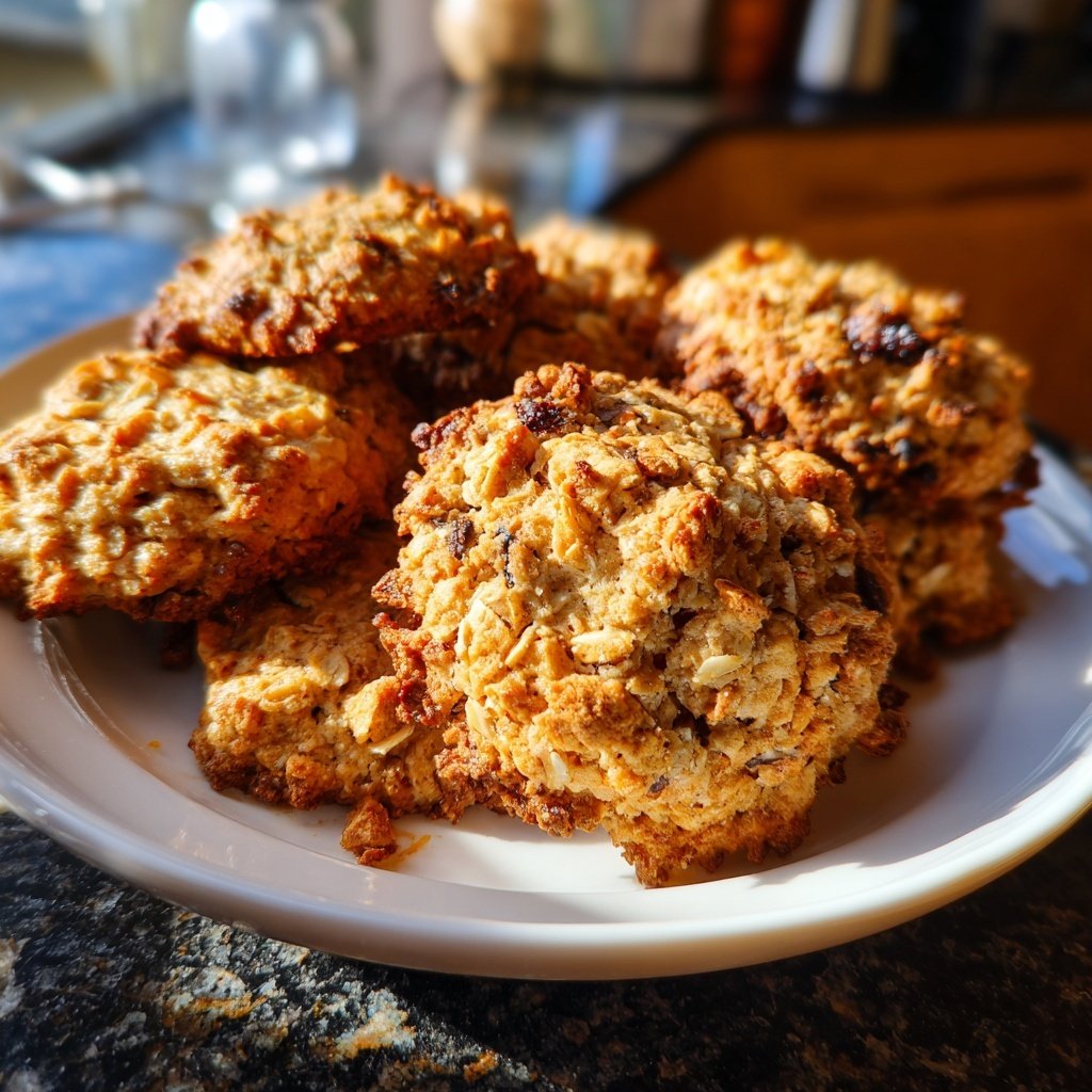 Cookies mit Hafer und Honig