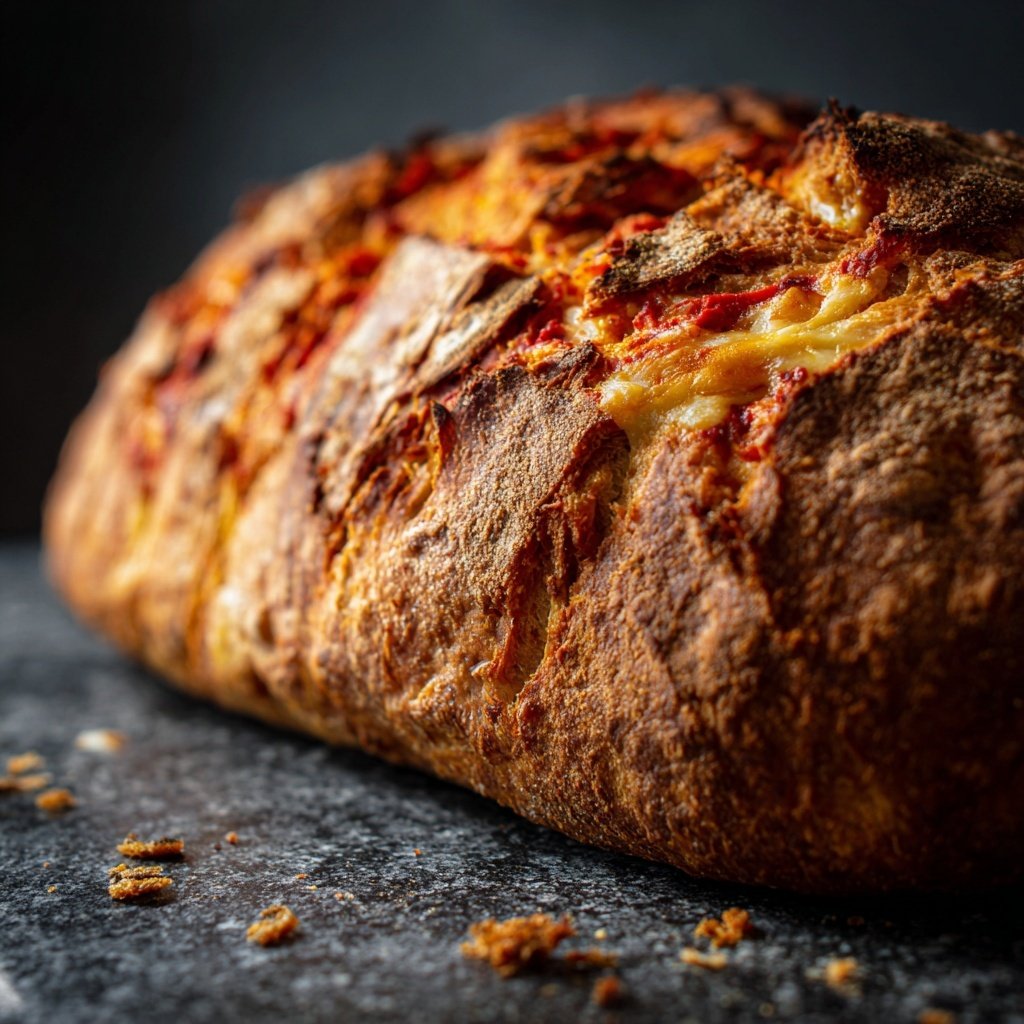 Zupfbrot Mit Paprika Und Käse